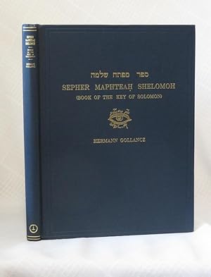 Imagen del vendedor de SEPHER MAPHTEAH SHELOMOH: (Book of the Key of Solomon) a la venta por By The Way Books