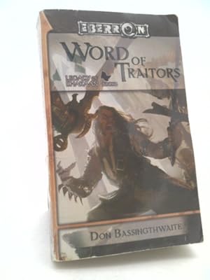 Imagen del vendedor de Word of Traitors a la venta por ThriftBooksVintage