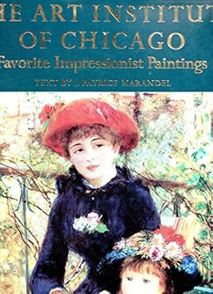 Bild des Verkufers fr Art Institute Of Chicago : Favorite Impressionist Paintings zum Verkauf von WeBuyBooks