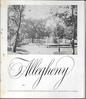 Seller image for Allegheny (unbound) for sale by Bookfeathers, LLC