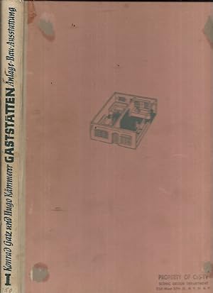 Seller image for Gaststatten: Anlage, Bau, Ausstattung (Volume One only) for sale by Bookfeathers, LLC