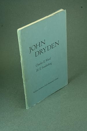 Seller image for John Dryden; papers read at a Clark Library seminar, February 25, 1967. With an introduction by John Loftis for sale by Steven Wolfe Books