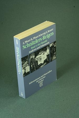 Seller image for Schnitzlers "Reigen" : Band 1: Der Skandal. Analysen und Dokumente. Hrsg. von Alfred Pfoser, Kristina Pfoser-Schewig, Gerhard Renner for sale by Steven Wolfe Books