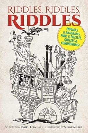 Image du vendeur pour Riddles, Riddles, Riddles: Enigmas and Anagrams, Puns and Puzzles, Quizzes and Conundrums! mis en vente par moluna