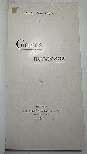 Imagen del vendedor de Cuentos Nerviosos a la venta por Librera Urbe