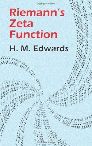 Seller image for Riemann's Zeta Function (Dover Books on Mathematics) for sale by WeBuyBooks