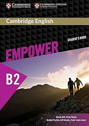 Bild des Verkufers fr Cambridge English Empower Upper Intermediate Student's Book zum Verkauf von WeBuyBooks