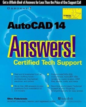 Bild des Verkufers fr AutoCAD 14 Answers! Certified Tech Support zum Verkauf von WeBuyBooks