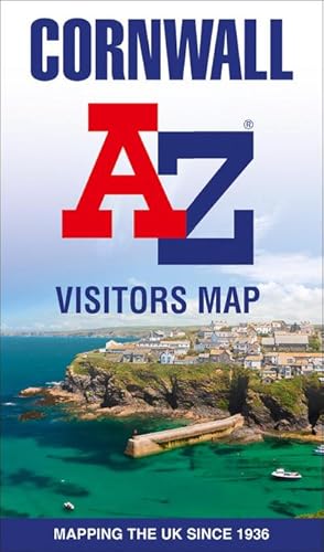 Bild des Verkufers fr Cornwall A-Z Visitors Map zum Verkauf von Smartbuy