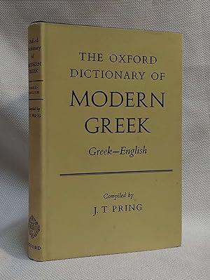 Oxford Dictionary of Modern Greek English