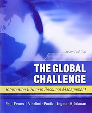 Seller image for The Global Challenge: International Human Resource Management for sale by WeBuyBooks