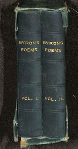 Seller image for Poems of Lord Byron. Carefully Selected. In Two Volumes. for sale by WeBuyBooks