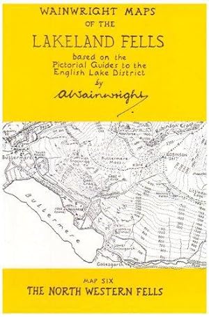 Bild des Verkufers fr Wainwright Maps of the Lakeland Fells: North Western Fells Map 6 zum Verkauf von WeBuyBooks