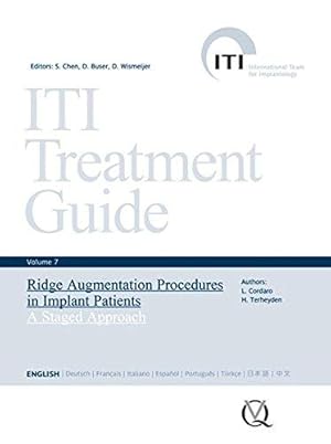 Image du vendeur pour Ridge Augmentation Procedures in Implant Patients: A Staged Approach (ITI Treatment Guide) mis en vente par WeBuyBooks