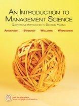 Seller image for An Introduction to Management Science: Quantitative Approaches to Decision Making for sale by WeBuyBooks