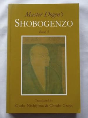 Seller image for Master Dogen's Shobogenzo: Book 3 for sale by WeBuyBooks