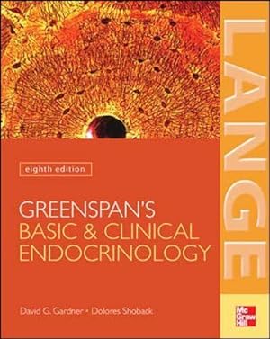 Imagen del vendedor de Greenspan's Basic & Clinical Endocrinology: Eighth Edition a la venta por WeBuyBooks