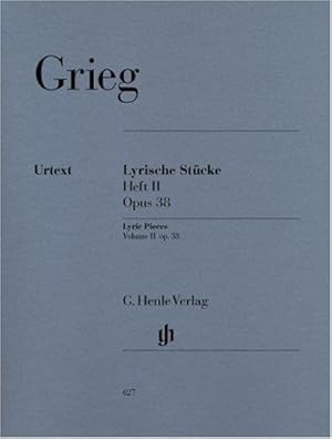 Bild des Verkufers fr Lyric Pieces op.38 - Vol. 2 - piano - (HN 627) zum Verkauf von WeBuyBooks