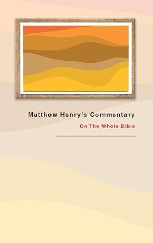 Imagen del vendedor de Matthew Henrys 1 Vol Comm Bible a la venta por WeBuyBooks