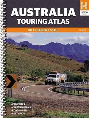 Image du vendeur pour Australia touring atlas A4 spir. hema mis en vente par WeBuyBooks