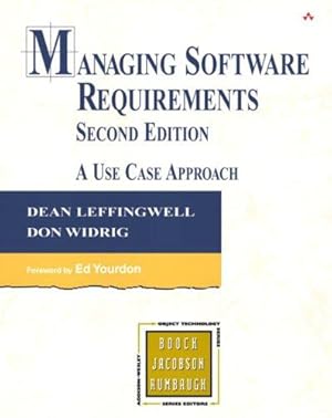 Immagine del venditore per Managing Software Requirements: A Use Case Approach (The Addison-Wesley Object Technology Series) venduto da WeBuyBooks