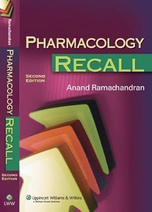 Seller image for Pharmacology Recall (Recall Series) for sale by WeBuyBooks