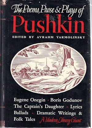 Seller image for The Poems, Prose, and Plays of Pushkin for sale by Dorley House Books, Inc.