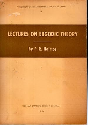 Seller image for Lectures on Ergodic Theory (Publicatons of the Mathematical Society of Japan #3) for sale by Dorley House Books, Inc.