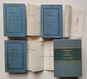 Ordonnance du Roi du 6 Decembre 1829, sur l'Exercise et les Evolutions de la Cavalerie. 3 Bände. ...