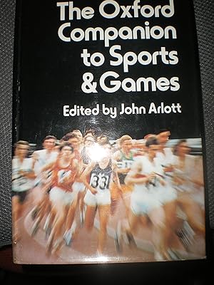 Seller image for The Oxford Companion to World Sports and Games for sale by Sarah Zaluckyj