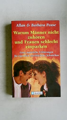 WARUM MÄNNER NICHT ZUHÖREN UND FRAUEN SCHLECHT EINPARKEN. ganz natürliche Erklärungen für eigentl...