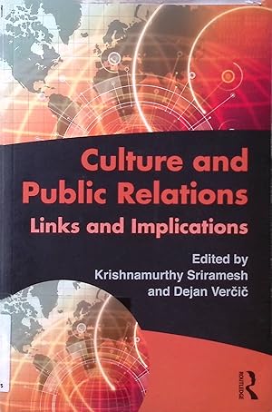 Bild des Verkufers fr Culture and Public Relations: Links and Implications Routledge Communication Series zum Verkauf von books4less (Versandantiquariat Petra Gros GmbH & Co. KG)