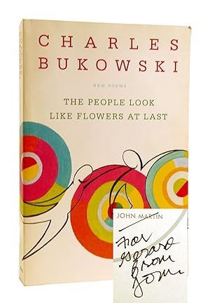 Imagen del vendedor de THE PEOPLE LOOK LIKE FLOWERS AT LAST SIGNED a la venta por Rare Book Cellar