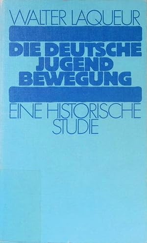 Bild des Verkufers fr Die deutsche Jugendbewegung : e. histor. Studie. zum Verkauf von books4less (Versandantiquariat Petra Gros GmbH & Co. KG)