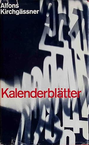 Seller image for Kalenderbltter. Geistliche Glossen. Vierte Folge. for sale by books4less (Versandantiquariat Petra Gros GmbH & Co. KG)