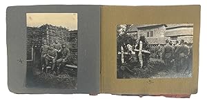 World War I Photo Album Czechoslovakian troops fighting Germans- 1917