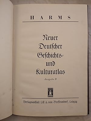 Neuer deutscher Geschichts- und Kulturatlas. Ausgabe B.