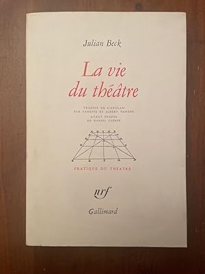 Seller image for La vie du thtre for sale by Librairie des Possibles