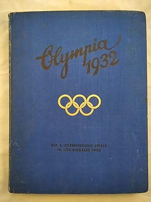 Die Olympischen Spiele in Los Angeles 1932.