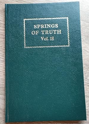 Springs of Truth: Volume 18: 1983