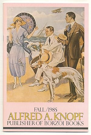 Seller image for [Publisher's Catalog]: Alfred A. Knopf: Fall 1985 for sale by Between the Covers-Rare Books, Inc. ABAA