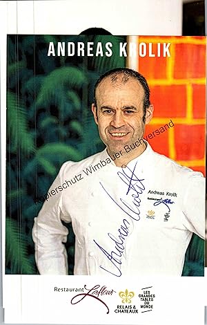 Original Autogramm Andreas Krolik /// Autogramm Autograph signiert signed signee