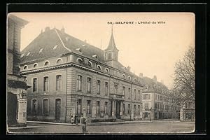 Carte postale Belfort, L`Hôtel-de-Ville