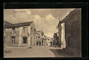 Carte postale Epoye, Une rue, vue de la rue