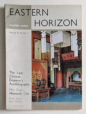 Eastern Horizon Monthly Review Volume III Number 7, July 1964