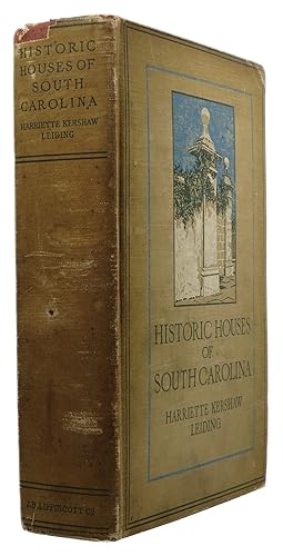 Seller image for Historic Houses of South Carolina for sale by Newbury Books