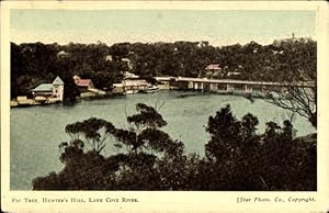 Ansichtskarte / Postkarte Sydney Australien, Fig Tree Bridge, Hunters Hill, Lane Cove River