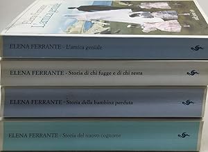 Seller image for l''amica geniale elena ferrante 4 volumi for sale by Luens di Marco Addonisio