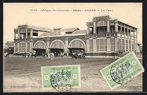 Ansichtskarte Dakar, La Gare