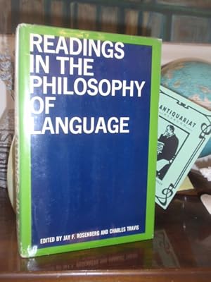 Image du vendeur pour Readings in the Philosophy of Language. mis en vente par Antiquariat Klabund Wien